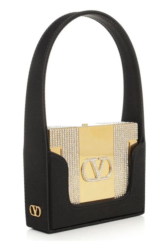 Valentino Valentino	Minaumorphe Logo Plaque Embellished Clutch Bag 3