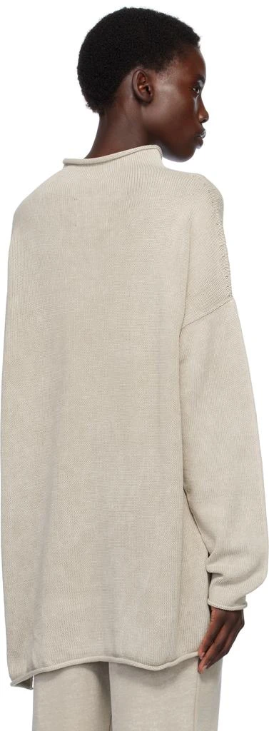 LAUREN MANOOGIAN Beige Fade Rollneck Sweater 3