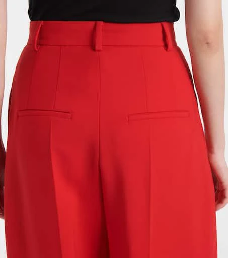 Max Mara Abadan wool-blend canvas wide-leg pants 5