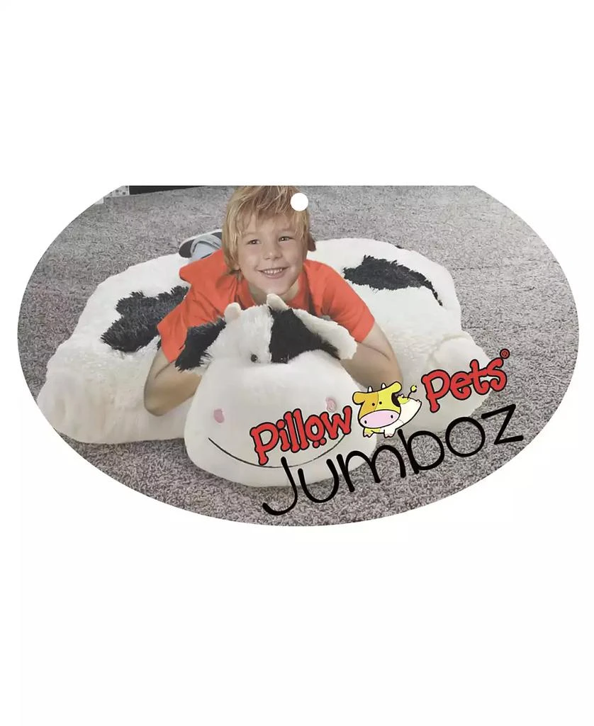 Pillow Pets Signature Jumboz Cozy Cow Oversized Stuffed Animal Plush Toy 5