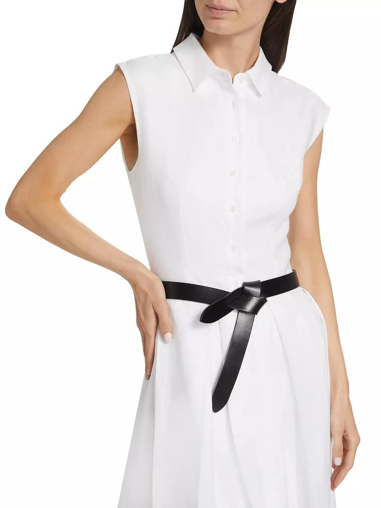 Reformation Prim Linen Midi-Shirtdress 6