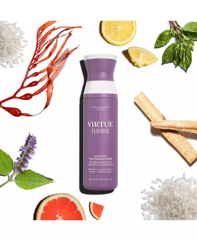 VIRTUE Flourish Shampoo For Thinning Hair, 8 oz. 6