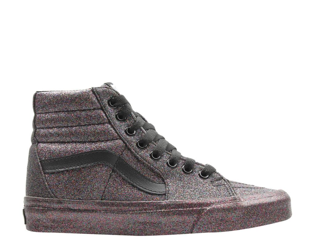 Vans Sk8-Hi Rainbow Glitter Black/Black Classic Hi Top Sneakers VN0A38GEUKN