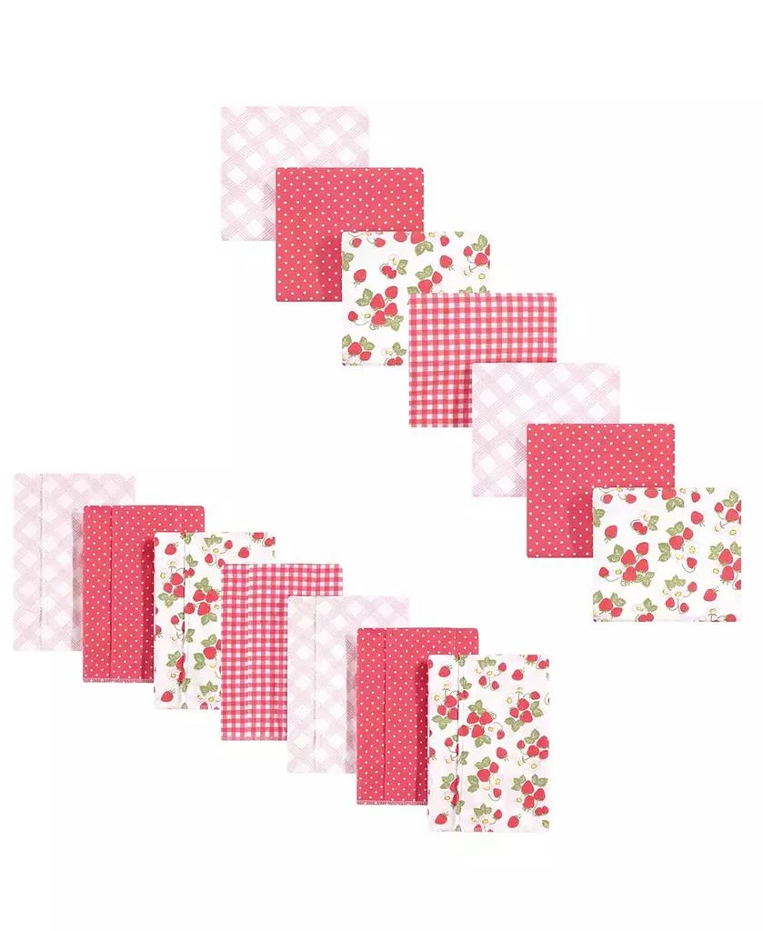 Hudson 14Pc Burp Cloths and Receiving Blankets