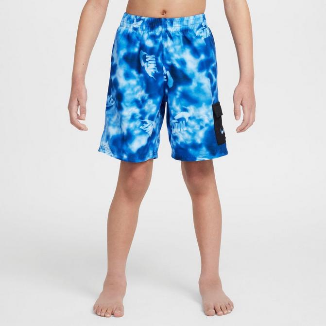 NIKE Kids' Nike Swim Voyage Lined Cargo Swim Shorts
