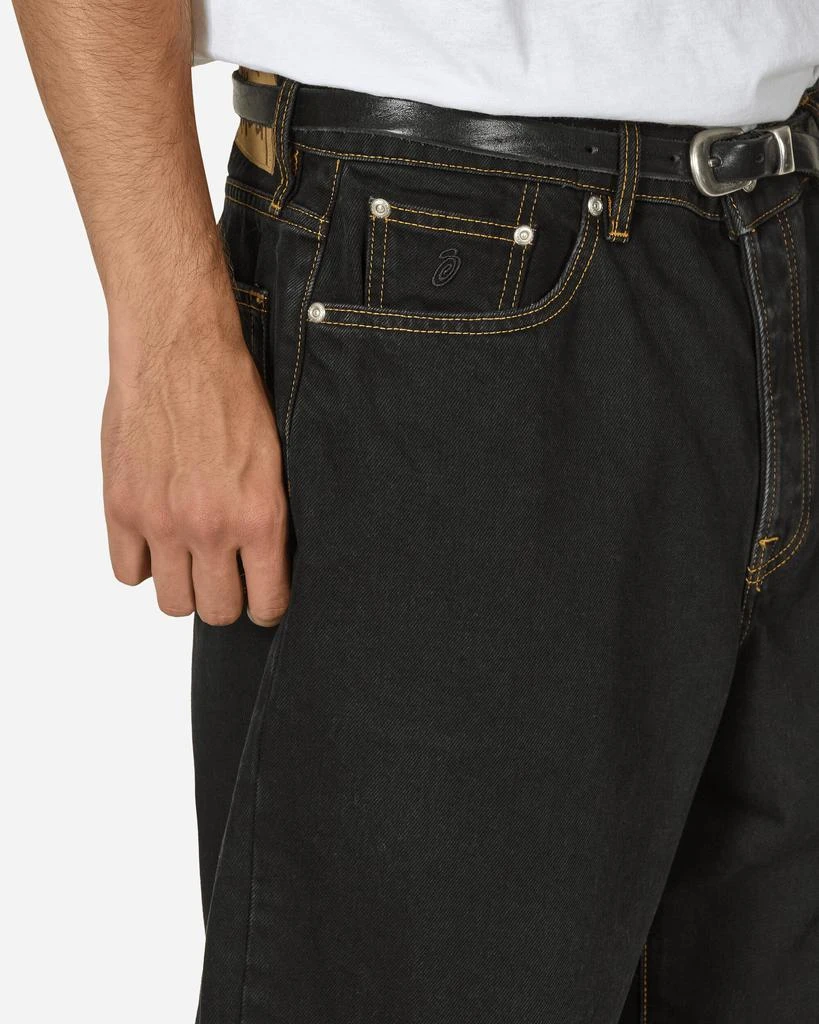 STUSSY Big Ol' Jeans Washed Black 5