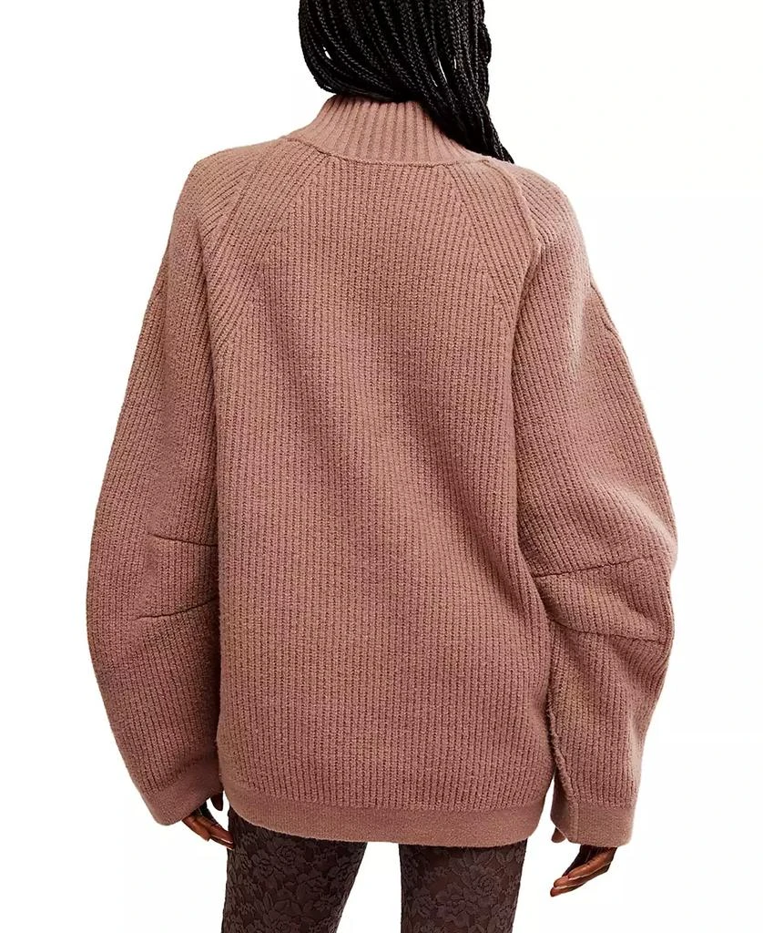 Free People Women's Mock-Neck Sunbeam Sweater 2