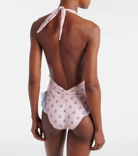 Montce Tropez printed ruffled swimsuit 3