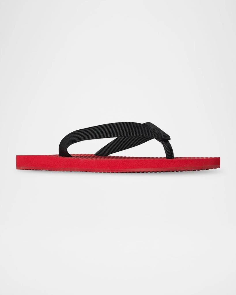 The Row Dune Cotton Flat Thong Sandals 2