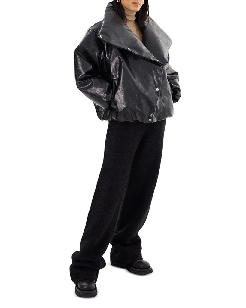 LaMarque Ronnie Asymmetric Faux Leather Jacket 2