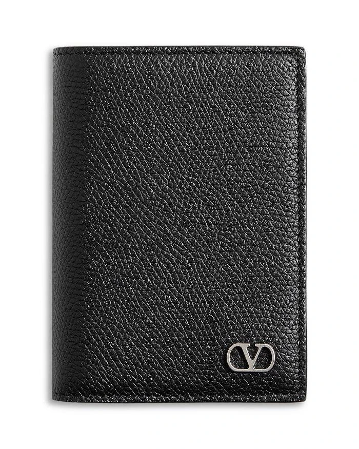 Valentino Pebble Card Holder