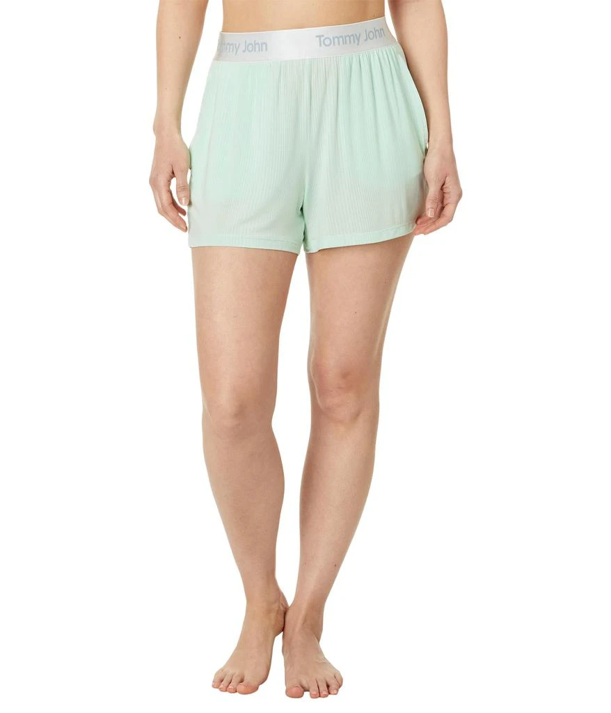 Tommy John Second Skin Luxe Rib Sleep Shorts 1