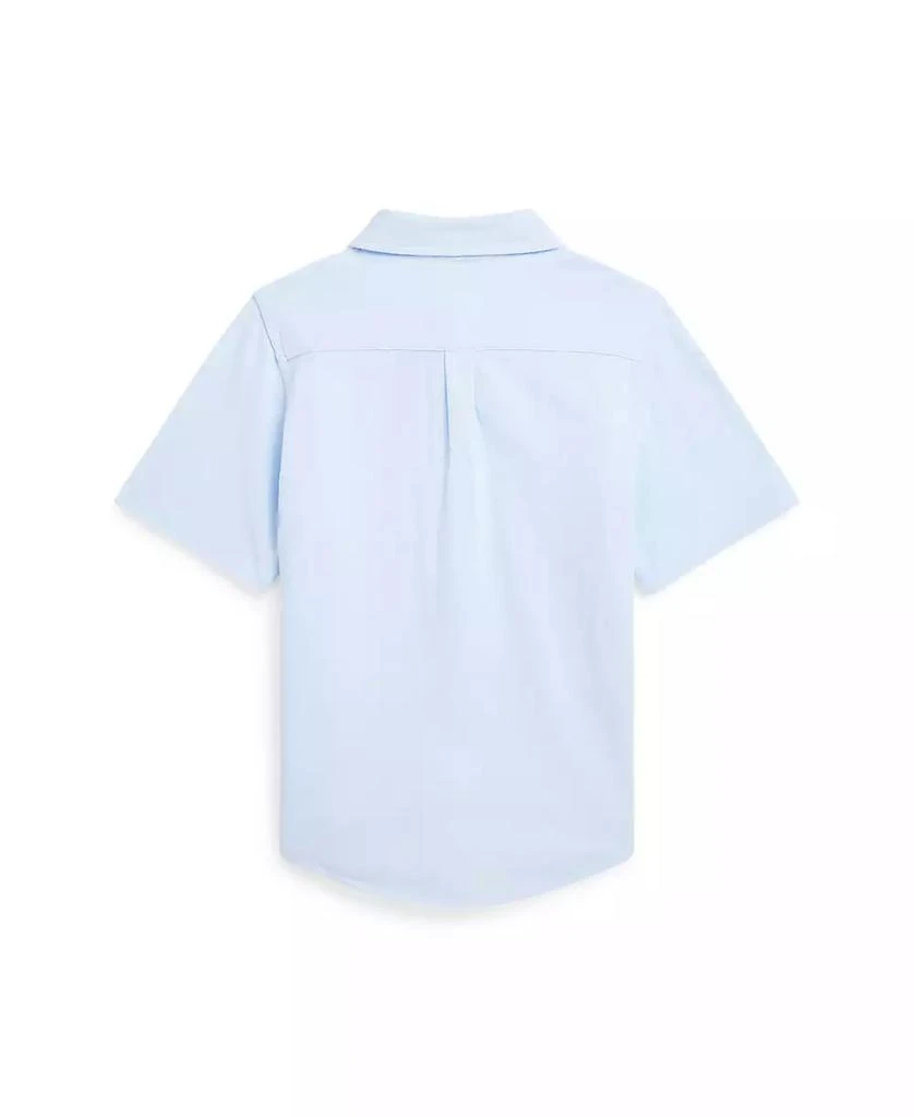 Ralph Lauren Big Boys Knit Oxford Short-Sleeve Shirt 2