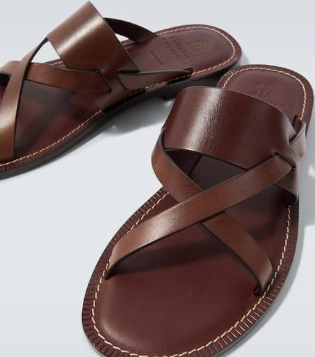 Brunello Cucinelli Leather sandals 3