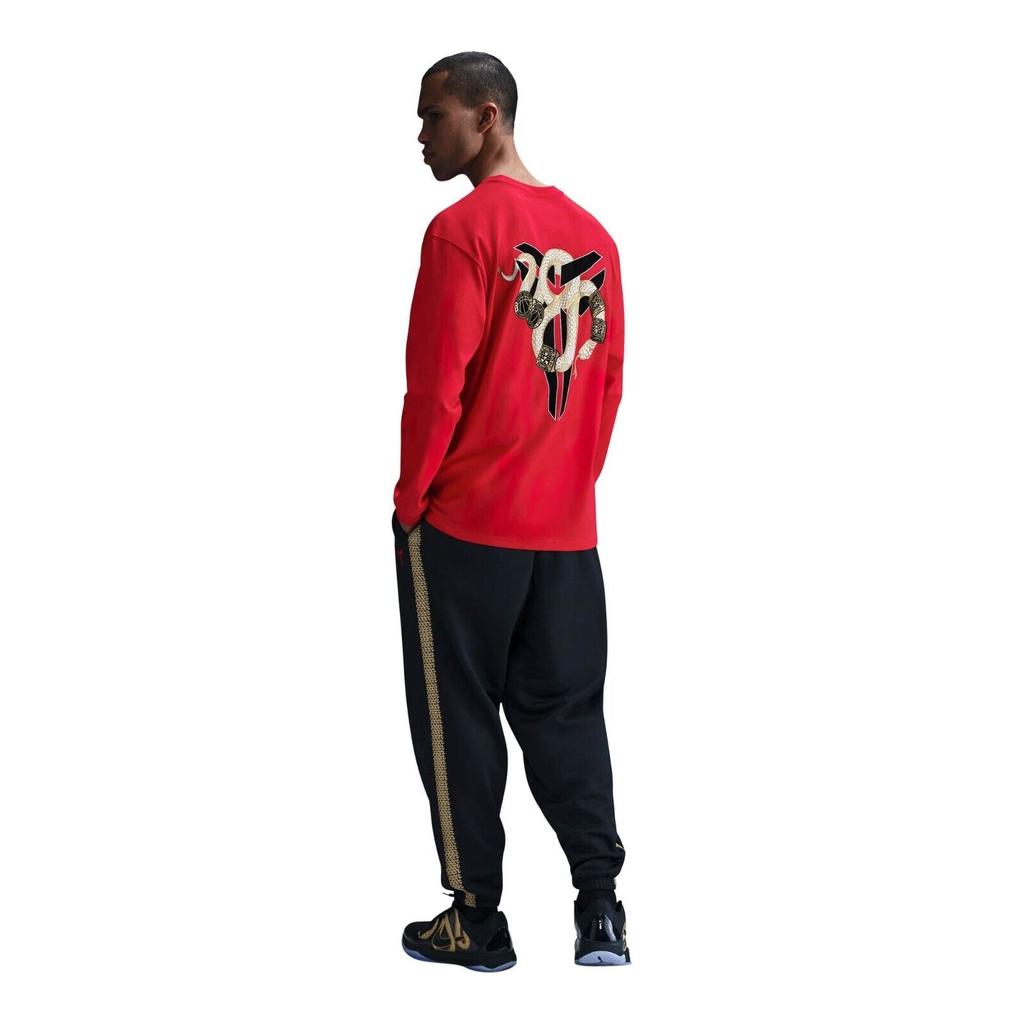 NIKE MENS KOBE MAX90 LONG SLEEVE T SHIRT_UNIVERSITY RED