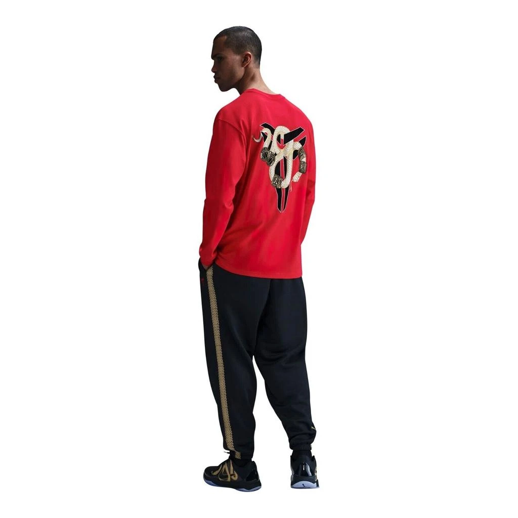 NIKE MENS KOBE MAX90 LONG SLEEVE T SHIRT_UNIVERSITY RED 2