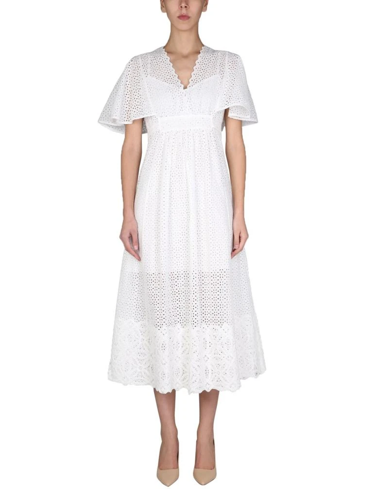 ANNA MOLINARI EMBROIDERED DRESS 1