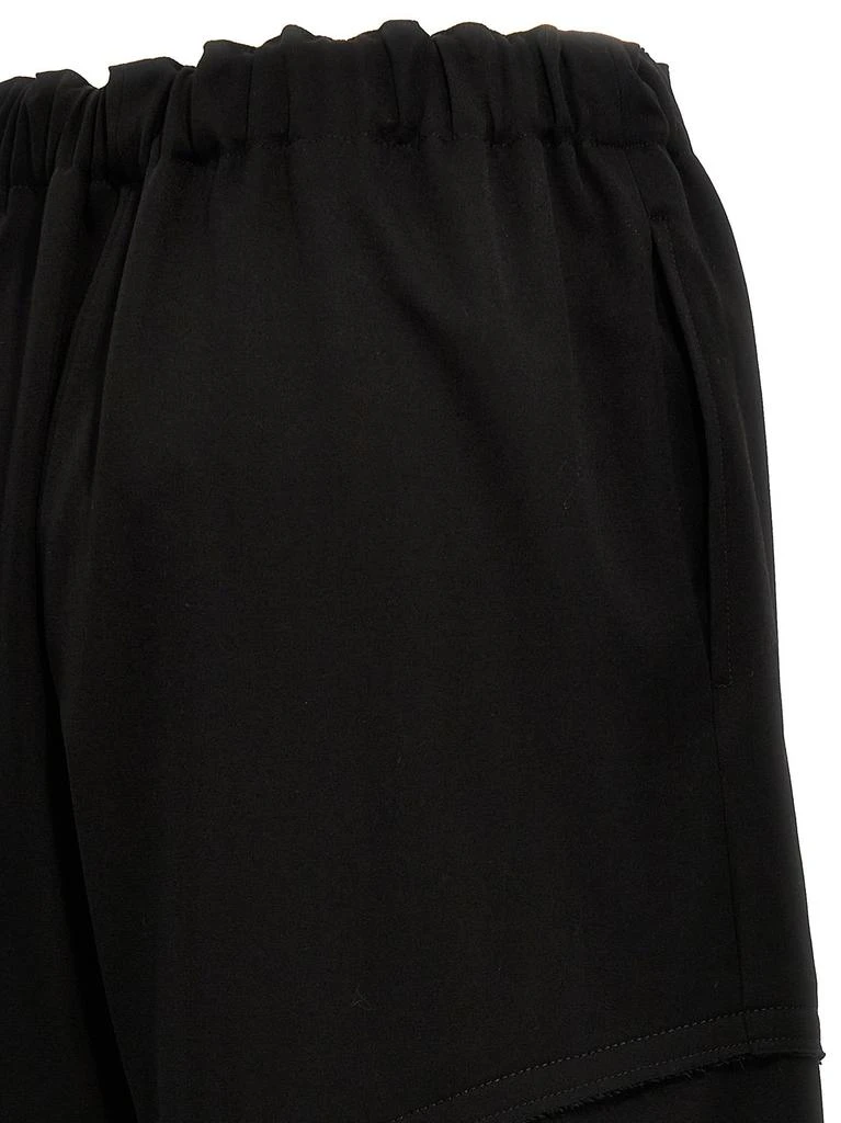 Comme des Garcons Comme des Garçons Wide-Leg Cropped Trousers 4