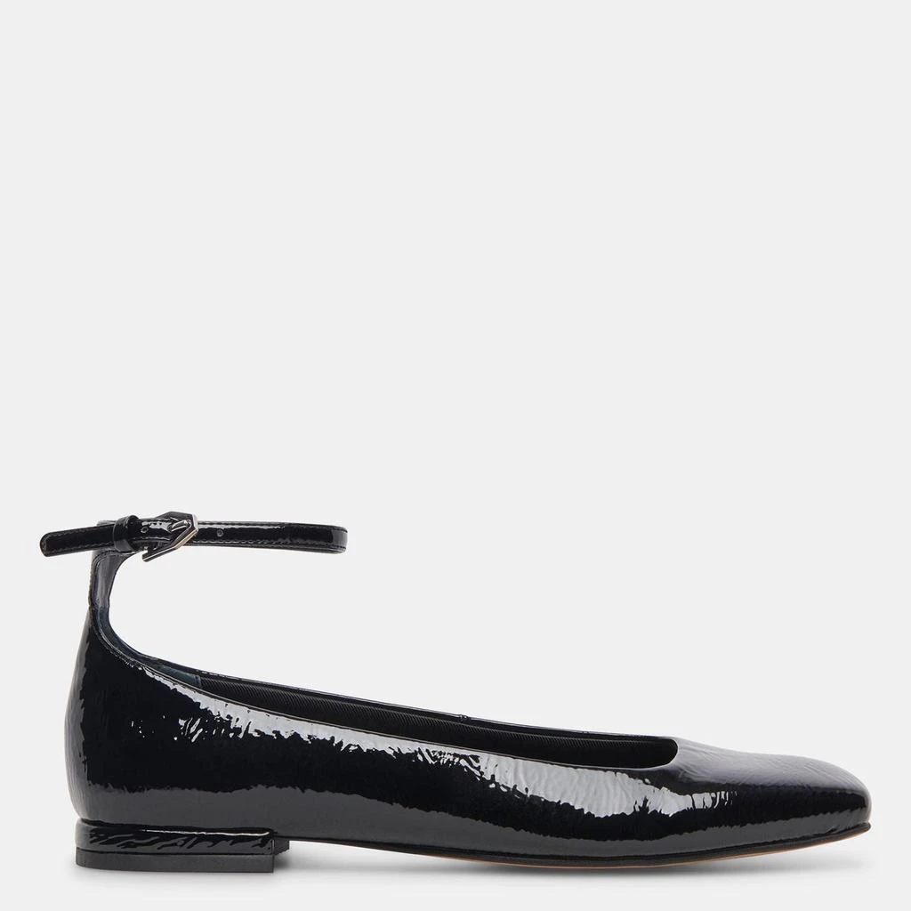 Dolce Vita Ashya Ballet Flats Midnight Crinkle Patent 1