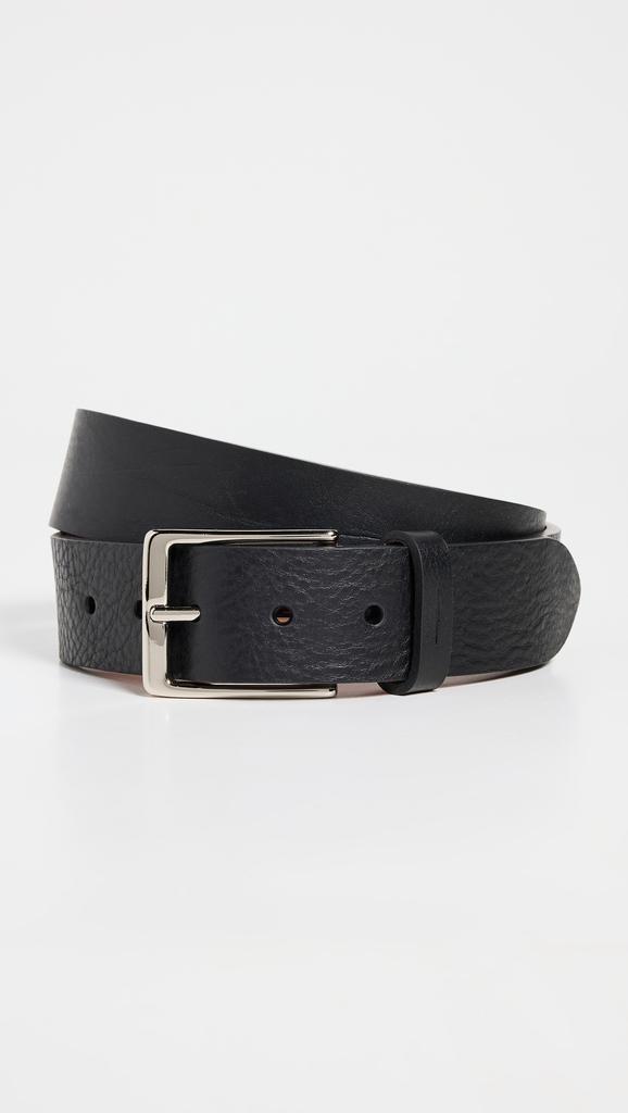 Shinola Lightning Bolt Keeper Leather Belt