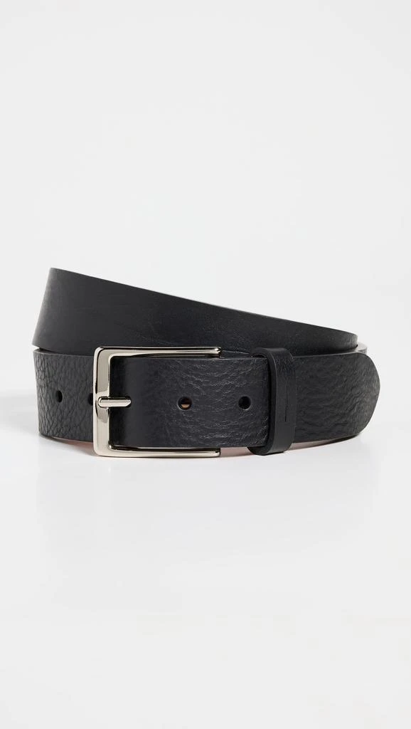 Shinola Lightning Bolt Keeper Leather Belt 1