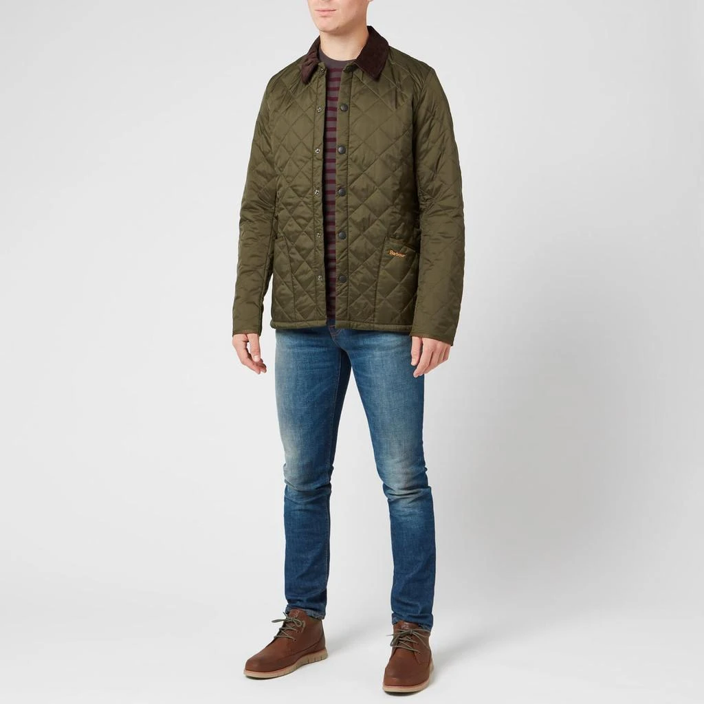 Barbour Heritage Barbour Heritage Men's Liddesdale Quilted Jacket - Olive 3