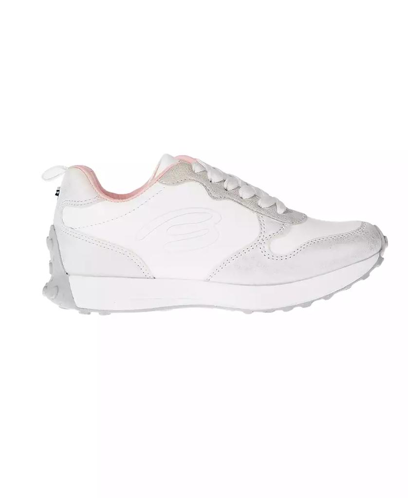 Bebe Little and Big Girls Emboss Scripts Jogger Sneaker