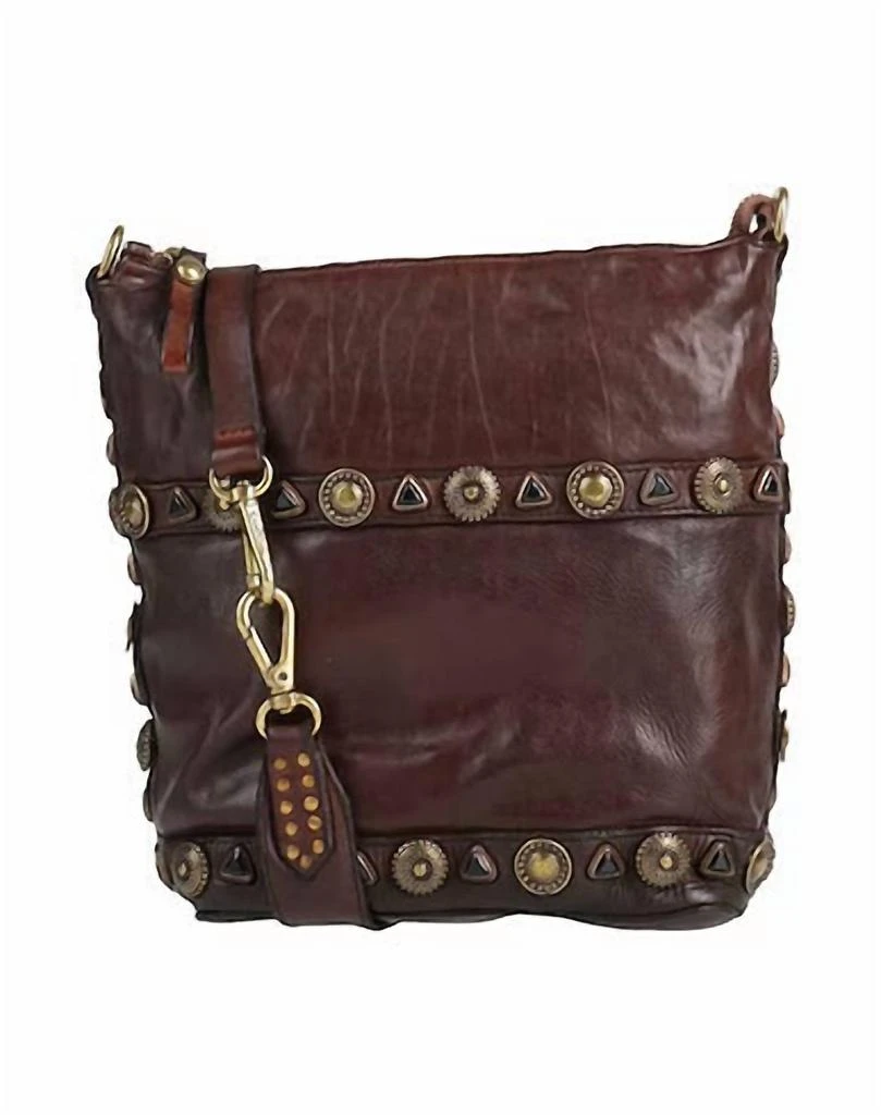 CAMPOMAGGI Campomaggi - Women's Studded Shoulder Bag 1