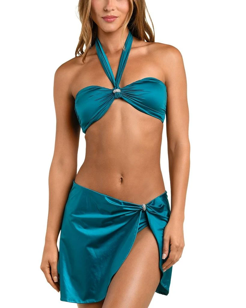 L
Agence Coco Liquid Shine Twist Skirt Swim Cover-Up 3