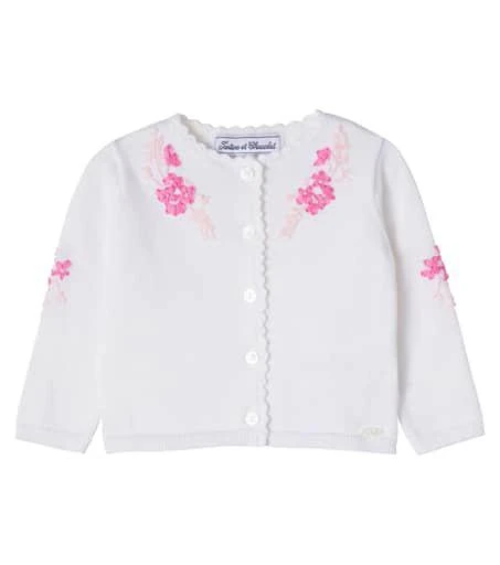 Tartine et Chocolat Baby embroidered cardigan