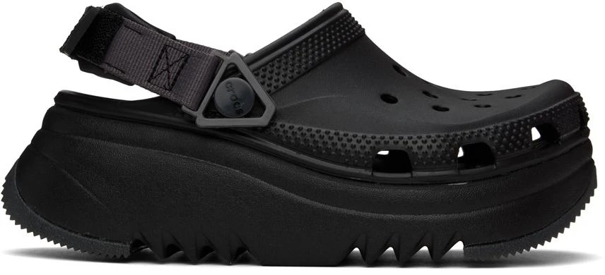 Crocs Black Hiker Xscape Clogs 1