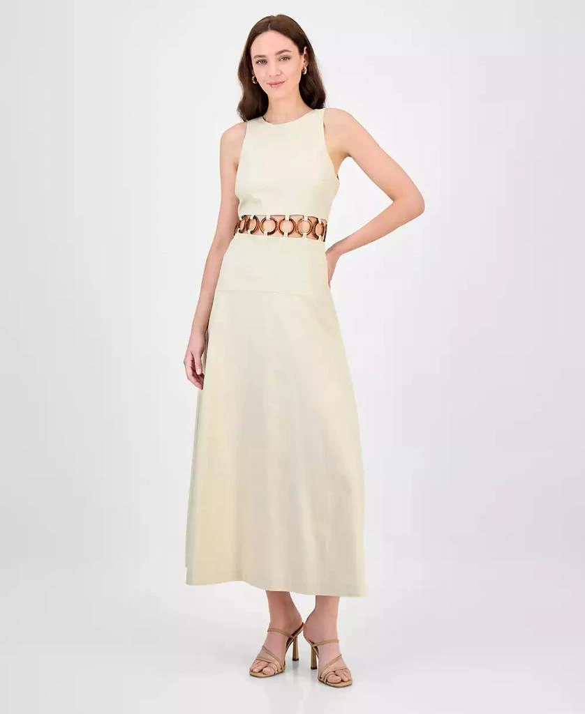 RACHEL Rachel Roy Women's Daphne Ring-Trim Cutout Dress 1