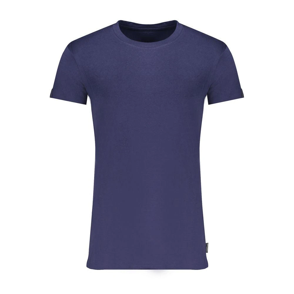 Gaudi Blue Cotton T-Shirt 1