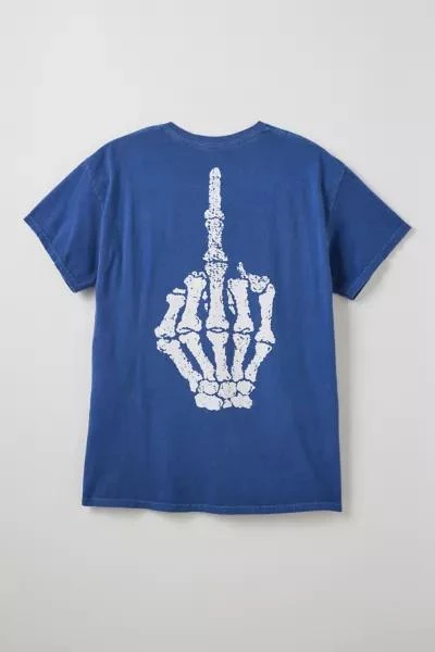 Urban Outfitters Blink-182 Skeleton Logo Graphic Tee 3