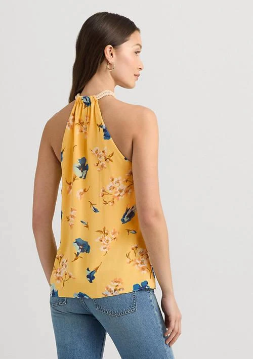 Ralph Lauren Ralph Lauren Floral Crinkle Georgette Halter Top 2