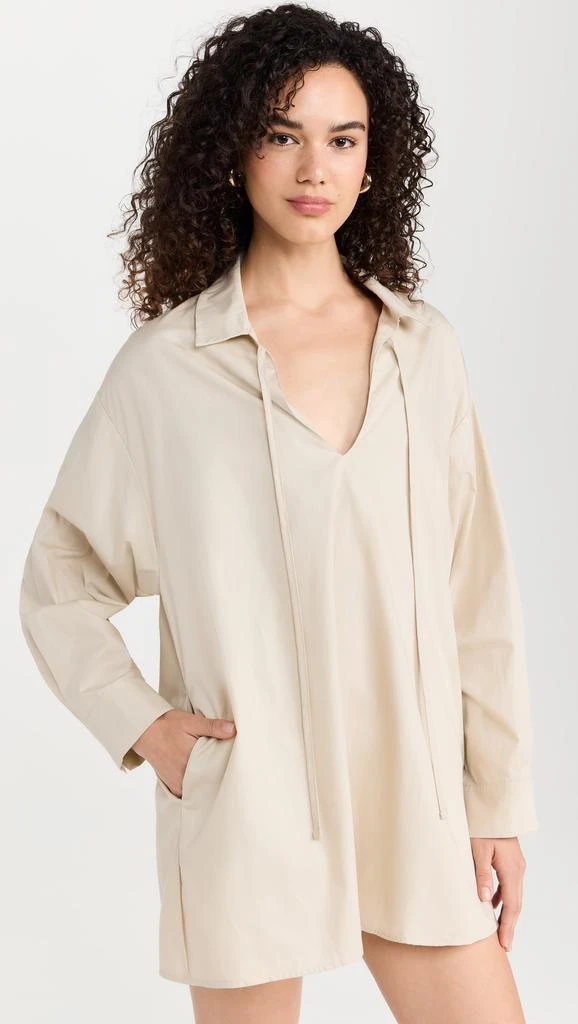 Enza Costa Poplin Caftan 6