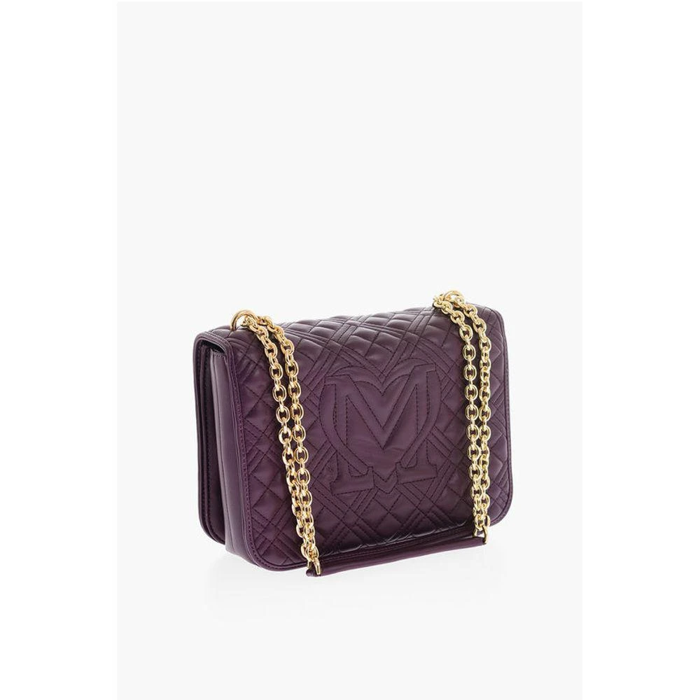 Moschino Moschino LOVE quilted faux leather shoulder bag 2