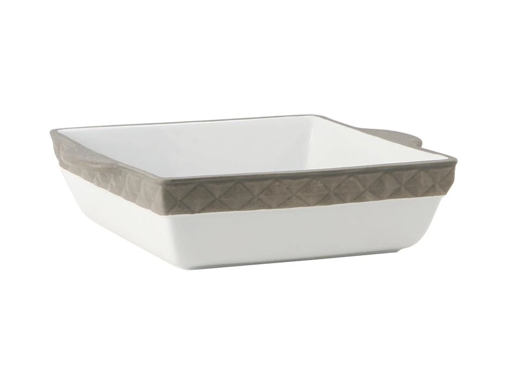 Tuxton DisplayTux Casserole Square 3-1/4qt 12"(10" w/o handle)x10"x3", 2 Pieces