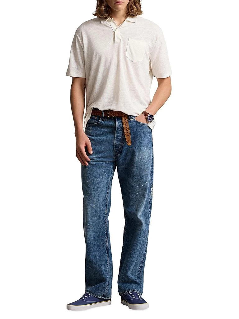 Ralph Lauren Linen Polo Shirt 2