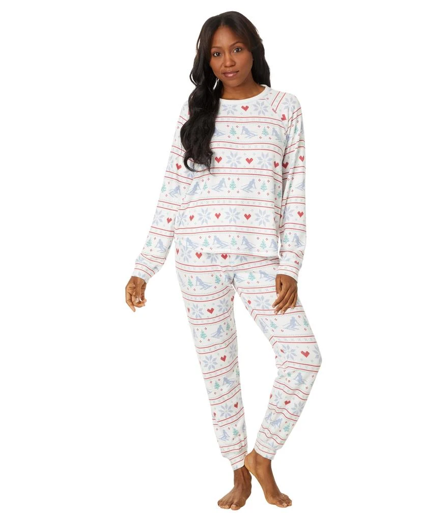 P.J. Salvage Fair Isle Apres All Day Long Sleeve Top 4