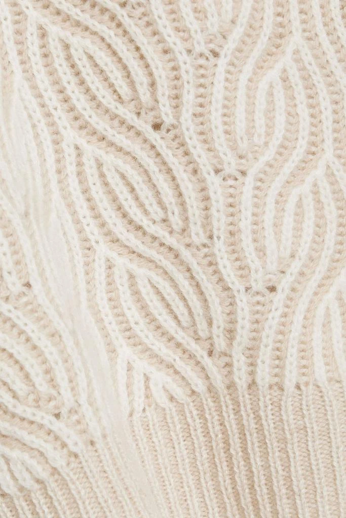 Naadam Cable-knit wool and cashmere-blend sweater 4