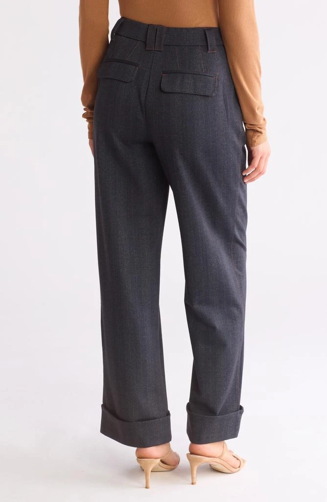 Democracy Pleated Wide Leg Trousers 2
