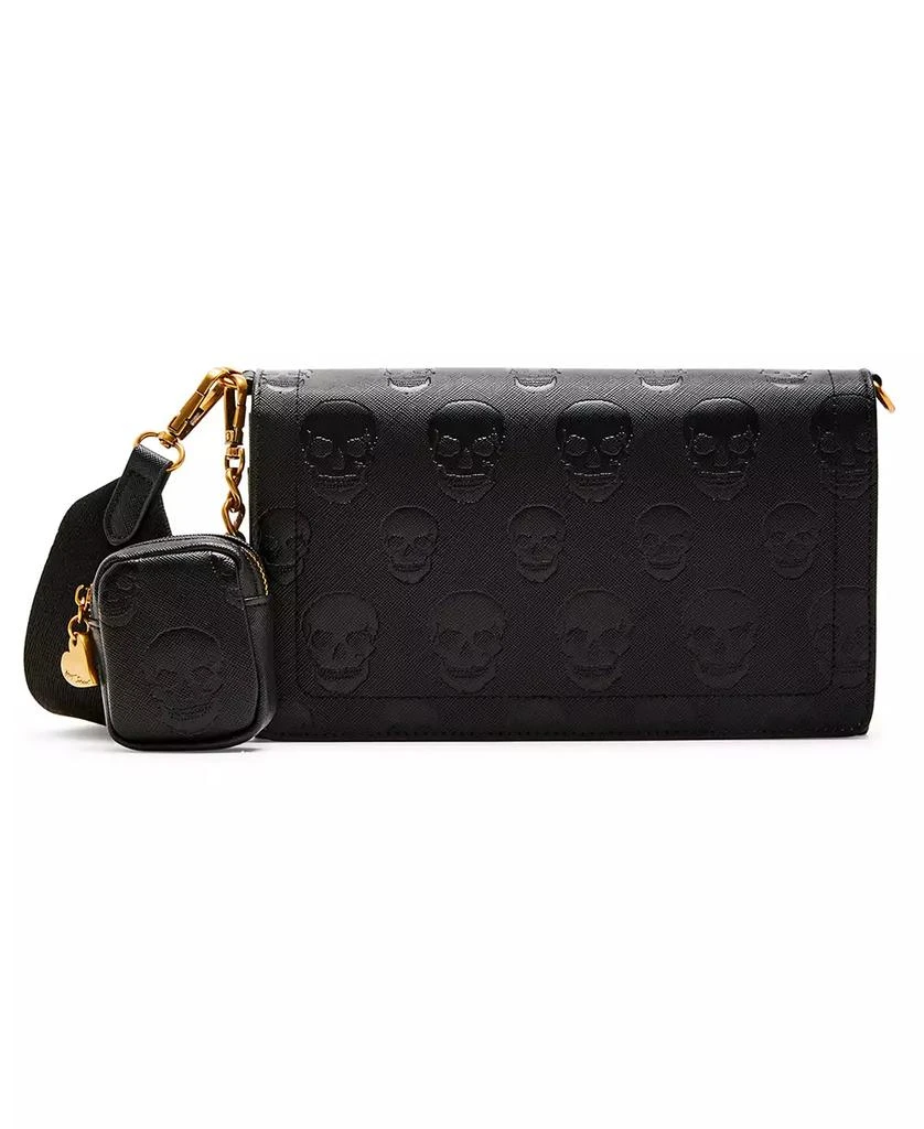 Betsey Johnson Skull Boss Wallet On A Chain 1