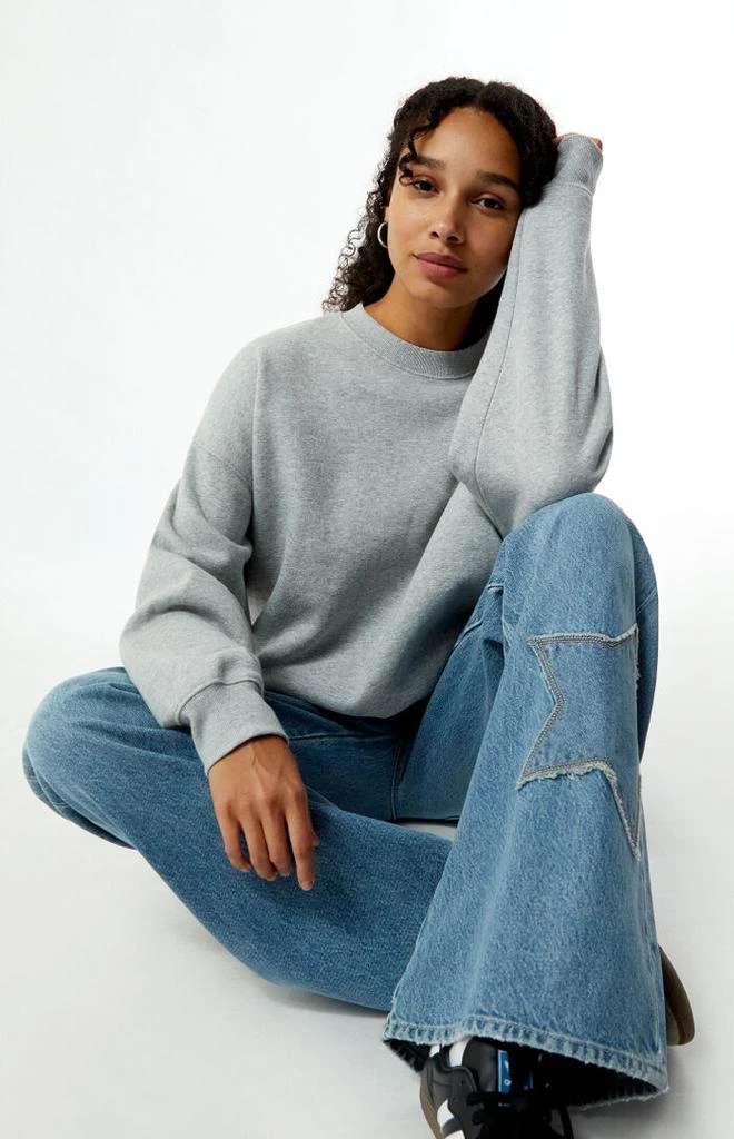 PacSun Core Washed Crew Neck Sweatshirt 1