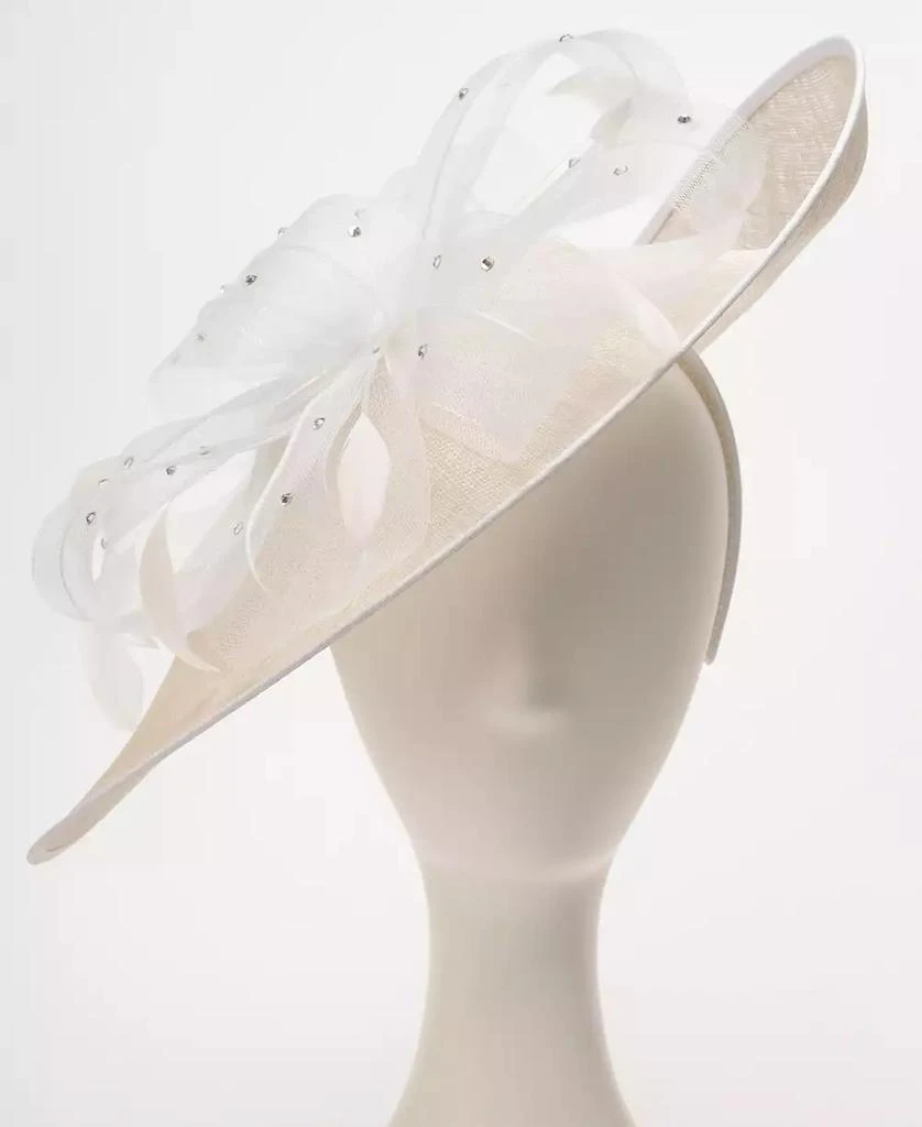 August Hat Company Embellished Sinamay Fascinator 2