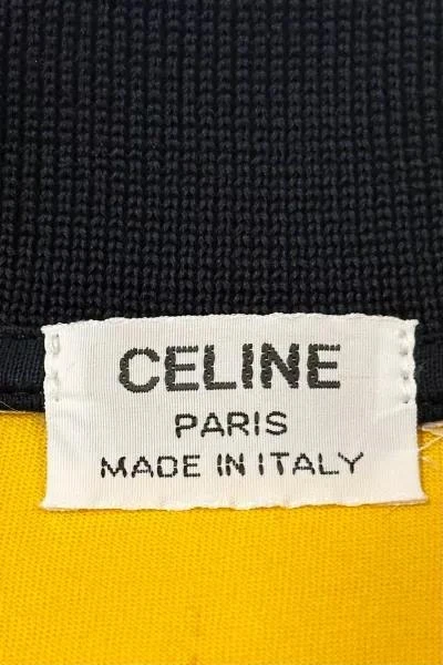 Celine Vintage 1970’s Deadstock Celine Made In Italy Tennis Polo Shirt 3