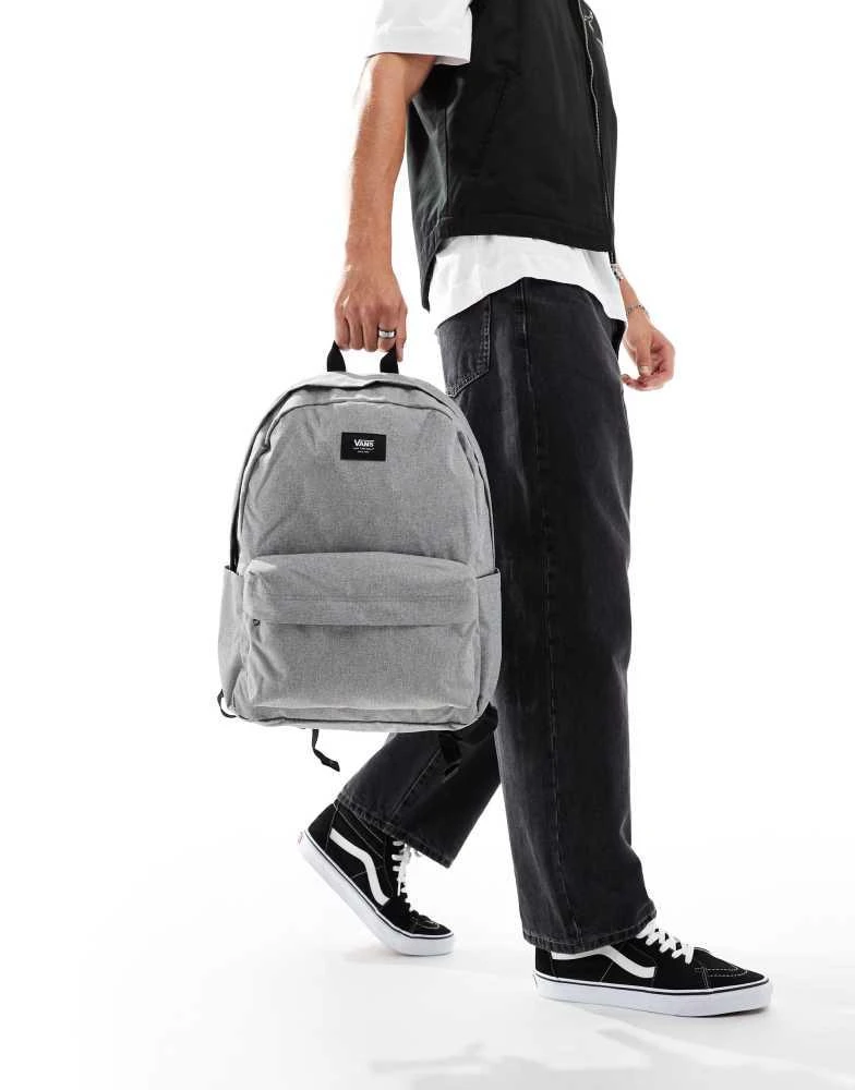 Vans Vans old skool backpack in dark grey 3