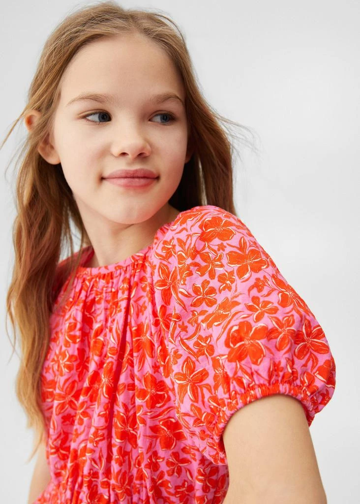 预计3周后发货 Mango Robe Moana-A - Dark Orange - Enfant Fille 5