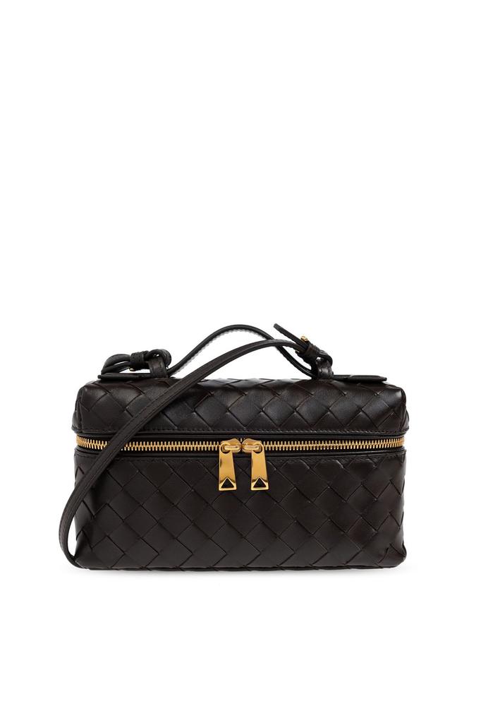 Bottega Veneta Brown Small Canette Messenger Bag - Crossbody