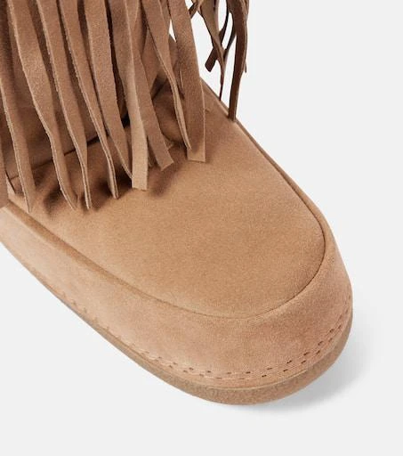 INUIKII Cowboy Fringes leather snow boots 5